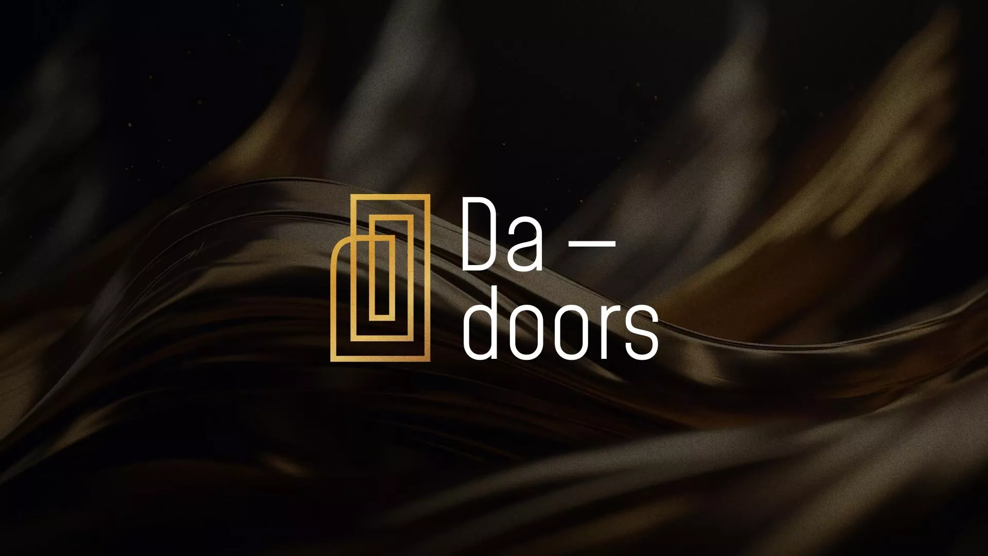 Разработка логотипа для компании «DA-DOORS» в Вёшках